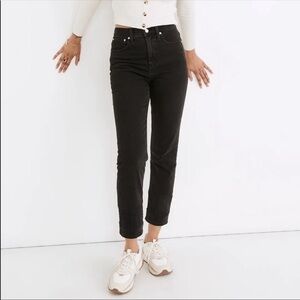 NEW Madewell Classic Straight Jeans in Lunar Wash K7990